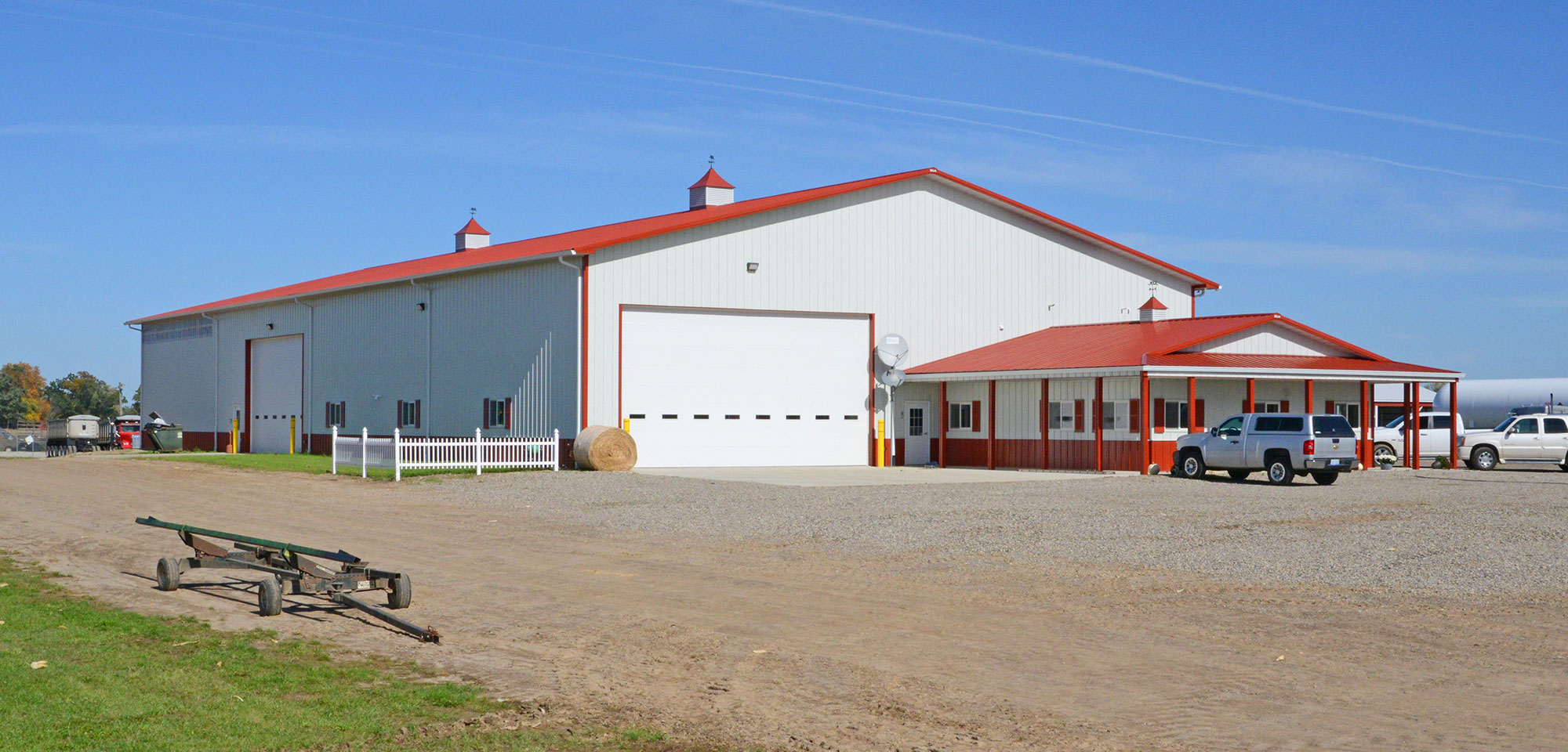 Ag Workshop and machine shed with offices