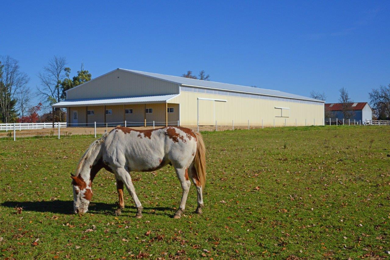 Equestrian Buildings, Horse Barns, Riding Arenas, and Stables